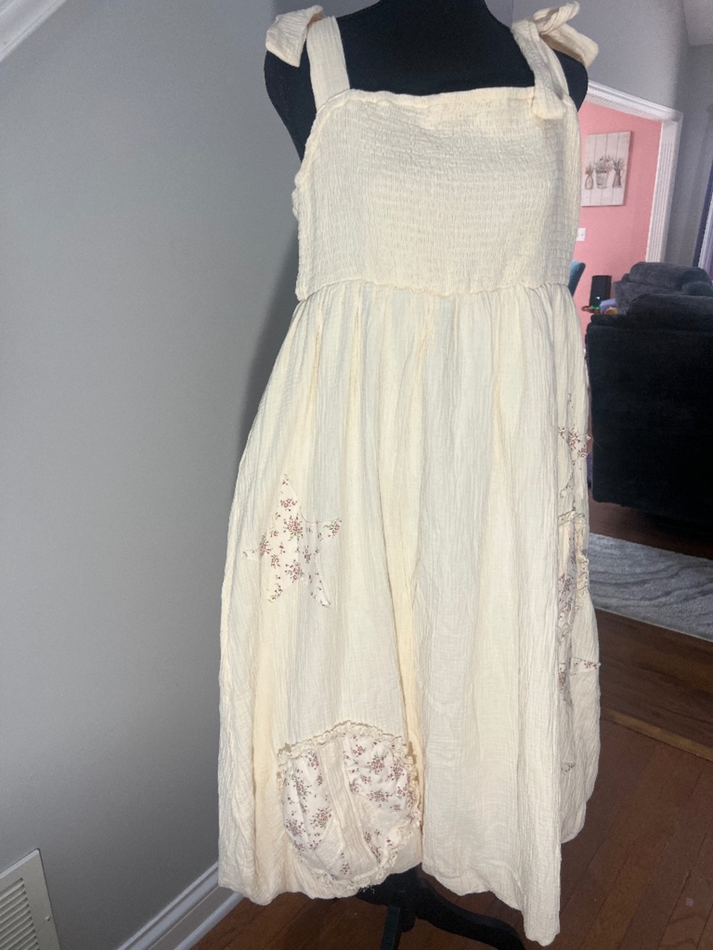 Mello Peace Patchwork Dress